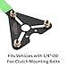 OEMTOOLS 26550 A/C Clutch Holding Tool, Adjustable Pin, Fits Vehicles with 1/4”-20 Fan Clutch Mounting Bolts, Vehicle Air Conditioner Repair Clutch Installation and Removal