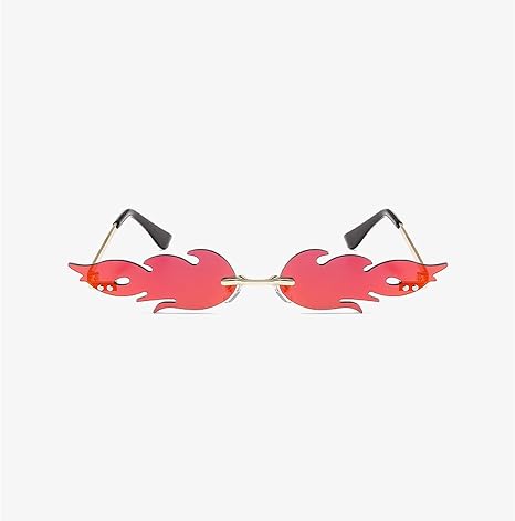 Occhiali da Sole Moda Fuoco Fiamma Occhiali da Sole Donne Occhiali da Sole  Occhiali da Sole