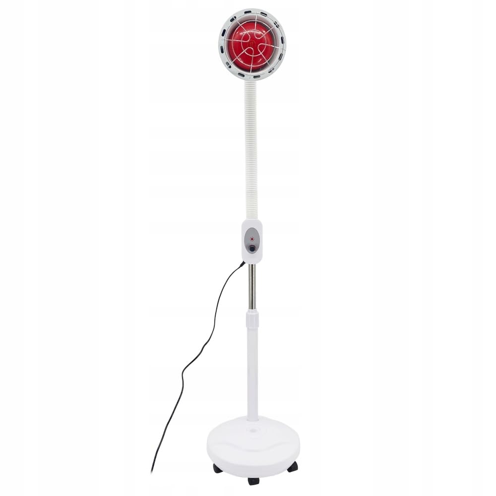 Lampa na podczerwień solux terapia czerwonym światłem lecznicza sollux grzewcza rozgrzewająca 275w mobilna podstawa L05