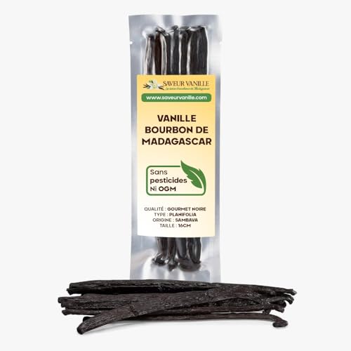 Gousses de vanille de Madagascar 500g aromatiques et naturelles
