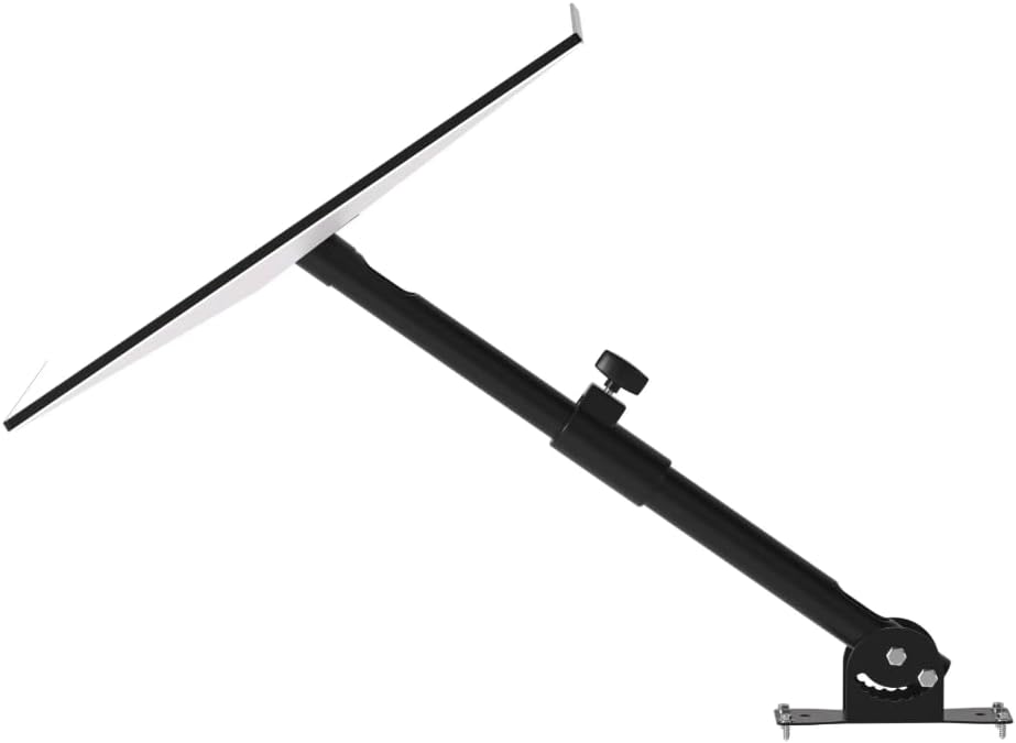 Heavy Duty Starlink Adjustable Roof Mounting Kit | Starlink Pole Mount Gen 3, Includes Starlink Roof Mount and Pivot Mount with Gen 3 Pipe Adapter