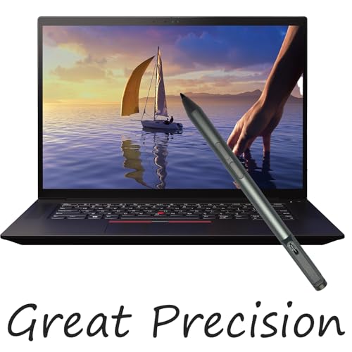 Image of Pen Pro for Lenovo Pen Pro Compatible with ThinkPad X1 Extreme, Pen Pro for Lenovo ThinkPad P52, ThinkPad X1 Tablet Gen 3 (20KJ,20KK),AES 2.0 Protocol, Black