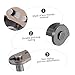 Alipis 10pcs Heavy Duty Chain Joint Links Connecting Buckles for Single Chains Manganese Material for Industrial Use and Daily Repairs