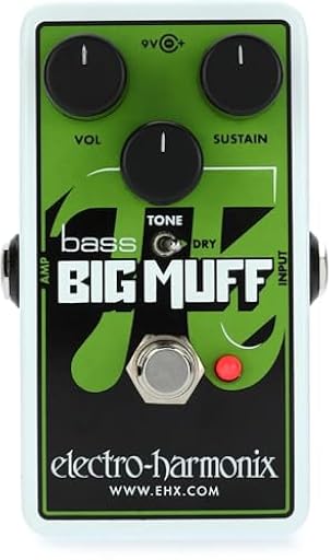 Electro Harmonix 665220 efecto de guitarra eléctrica con sintetizador Filtro Nano Bass Big Muff Pi | Ya disponible en tu tienda friki favorita! En mundofriki.es!