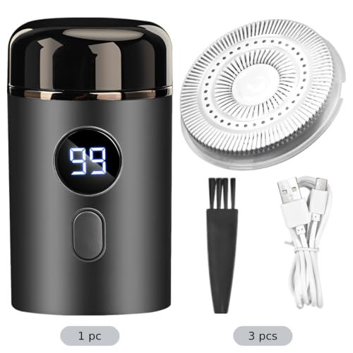 Mini afeitadora eléctrica portátil y afeitadora de bolsillo IPX7 5