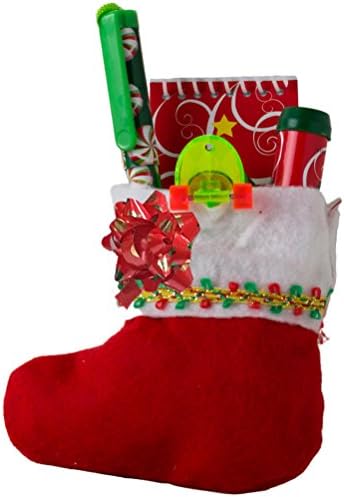 Christmas Mini Stocking Pre-Filled w AST Holiday Toys - 1 Ea Kids Gift Bag
