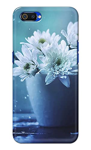 Image of PRINTFIDAA Flowers in The Glass On The Table Printed Designer Hard Back Case Cover for Realme C2 / Oppo A1K, RMX1941, CPH1923 -(SS) MVN1002