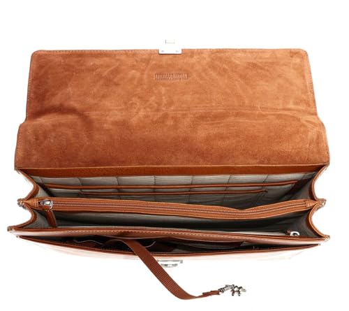 Serviette cuir Leonhard Heyden 40 cm pour protéger votre PC des chocs - 7