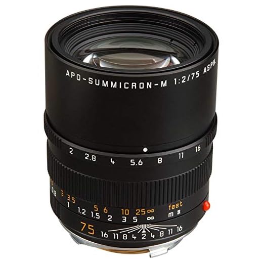 Leica 75mm f/2 Summicron-M Lens