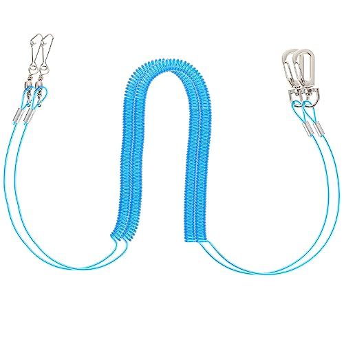Happyyami Parrot Harness Leash Set Sturdy Bird Harness for Parrot Perch Bird Training Leash