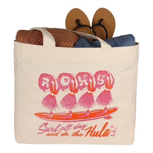 Image of Roxy Cotton Tote Bag | Everyday Carry | Beach | Travel | Vacation | Reusable | Lightweight