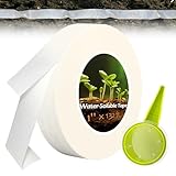 Nexoroot Water-Soluble Seed Tape 1β x 132 ft with Seeder Tool | Biodegradable Gardening Tape for Vegetables & Flowers | Fast Dissolving, Eco-Friendly, Easy Planting