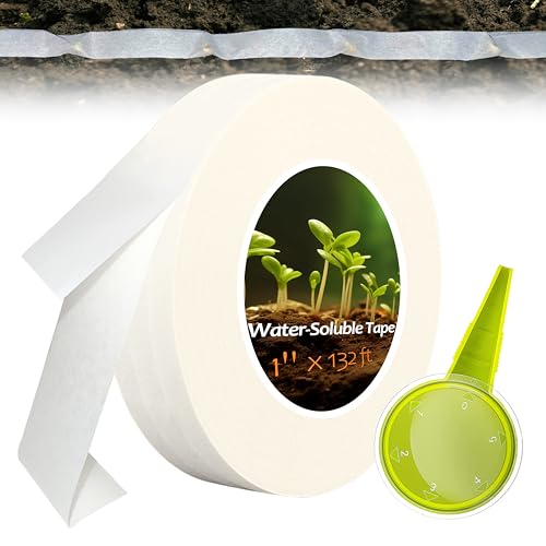 Water-Soluble Seed Tape 1” x 132 ft with Seeder Tool