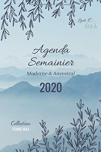 Télécharger Agenda Semainier 2020 M&A - Spécial Cycle Féminin: Le premier Agenda créé pour Planifier et s’ Francais PDF
