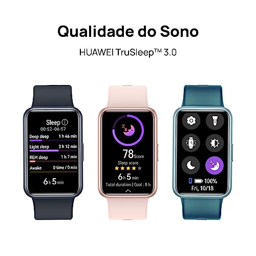 SmartWatch HUAWEI WATCH FIT Special Edition, Tela AMOLED FullView de 1.64