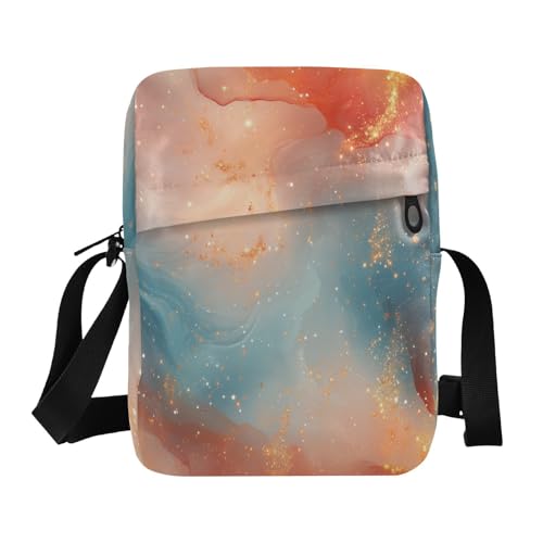 messenger bag for women Small Crossbody Bag For Women Womens Purse Cross Body Adjustable Strap for Travel Travel- Trendy Peach Turquoise Red