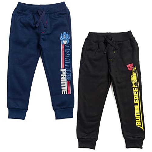 Transformers Bumblebee Optimus Prime Fleece 2 Pack Pants Toddler to Big Kid