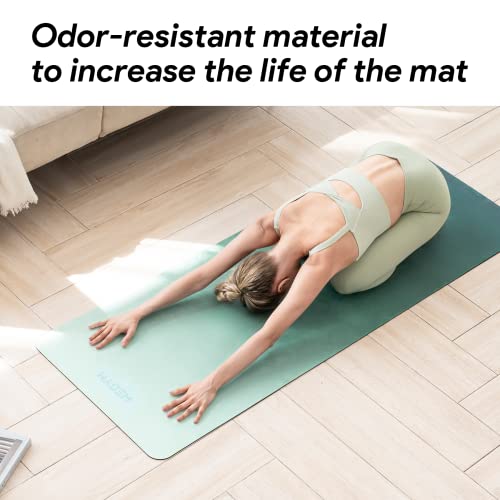 Wegym Women's Yoga Mat 4 Mm Large Exercise Mat For Home Workout Hot Yoga Pilates Green… #TOP3