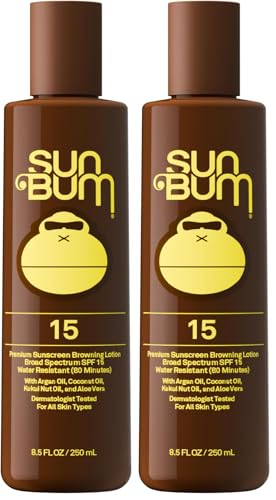 Sun Bum SPF 15 Browning Body Lotion - Water-Resistant Broad