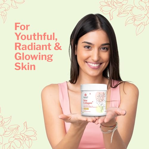 Image of Inaari Collagen Supplements For Women | Marine Collagen Type 1 and 3 Japanese Powder | Contains Glutathione, Vitamin C & E For Glowing Skin | Lime Flavor | 50 g