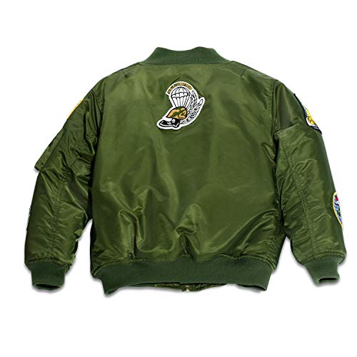 Boys' MA-1 Flight Jacket 18 Months Green2