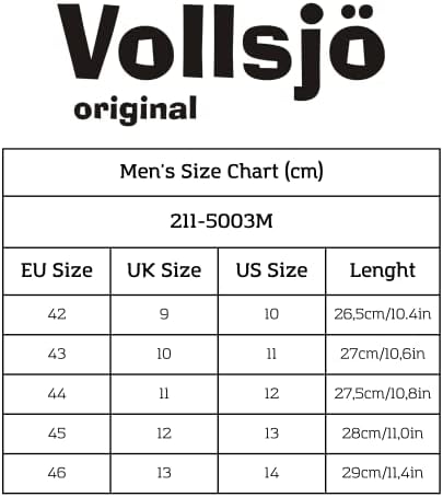 Vollsjö Men Clogs Made of Wood and Leather, Slippers Wooden Shoes for Gentlemen, Comfortable House Footwear Wooden Mules, Casual Shoes, Home Slippers, Made in The EU, 13, Black | Image 6
