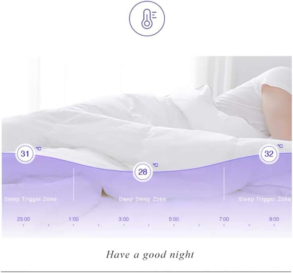 Miniatura 2 de Funda de edredón 100% algodón Pima puro, 1 pieza de 500 hilos, juego de ropa de cama lujoso, suave y moderno, con cierre de botón, tamaño Queen