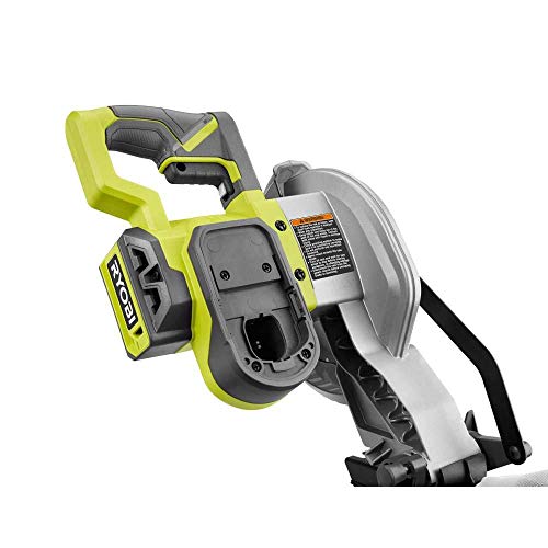 Ryobi 18-Volt One+ Cordless 7-1/4 In. Compound Miter Saw (Tool Only) With Blade (Renewed) #TOP1