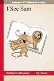 Reading for All Learners - I See Sam Phonics Books Set 1 Color