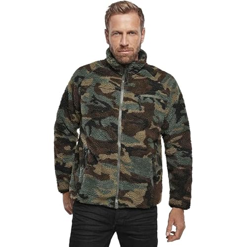 Image of Brandit Men's Teddyfleece Jacket Olive