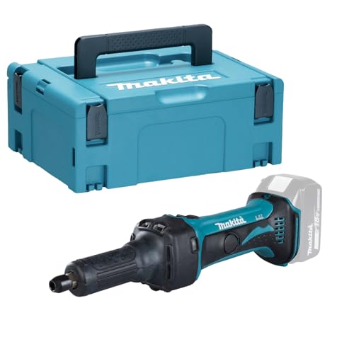 Meuleuse droite 18V Li-Ion (Machine seule) en coffret MAKPAC - MAKITA DGD800ZJ