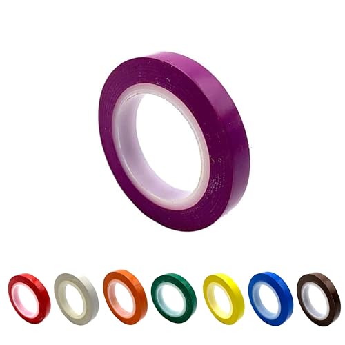Medikrebs Tape for Surgical Instruments Identification Marking Autoclave Tape 200'' L x 0.25'' W 3M (Purple)