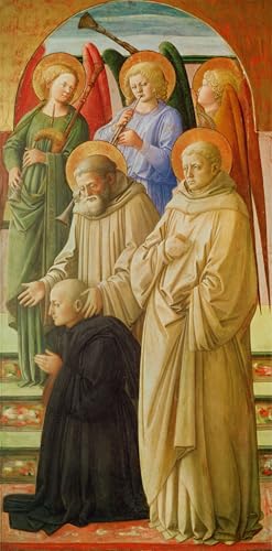 Impresiones lienzo del Beato Angelico para renovar paredes vacías cuadro de 60x90cm