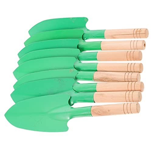 IWOWHERO Gardening Shovel Tool Metal Garden Spade Dibbler Gardening Tool Scoop Plant Trenching Spade Garden Set