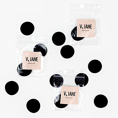 V Jane Design Match Striker Paper with Adhesive (Set of 10) 1 Inch Black Match Strike Paper Circles. Use Match Striker Sheets to Make an Emergency fire Starter.