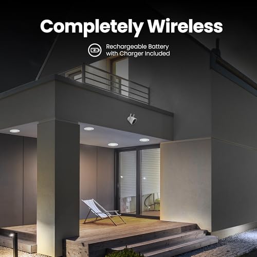 Feit Electric Outdoor Wireless Security Camera, 1080p HD, Motion Detection Alerts, Night Vision up to 30ft, Battery Powered, SD Card Storage, 2.4GHz WiFi, Mount with Magnetic Bracket by Feit Electric - Image 3