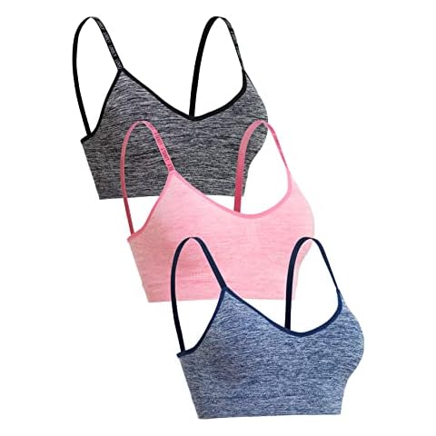 Sujetador Deportivo Casual con Relleno Fijo Cover