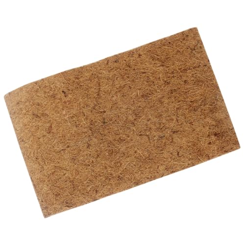 Angoily 保温効果のあるココナッツファイバー爬虫類カーペット ペットテラリウムライナー トカゲ リクガメ ヘビ用床材 通気性と清掃簡単な