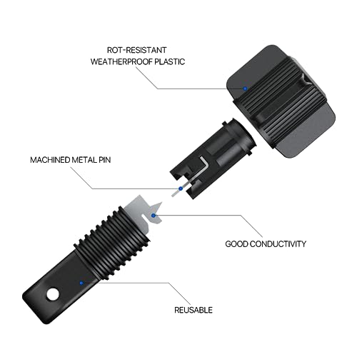 image for GOODSMANN GOODSAMNN 2-Pack Low Voltage Wire Connector Landscape Lights