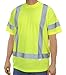 High Visibility Fluorescent Yellow Class 3 Mesh T-Shirt - 3X-Large (1 Shirt) - AB-166-40-23Y