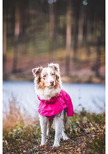 Rukka Pets HASE Regenmantel für Hunde Himbeere 25