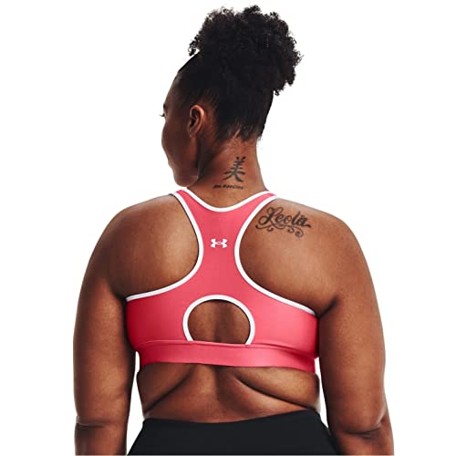 Image of Under Armour Women's Armour Mid Heathered Sports Bra
