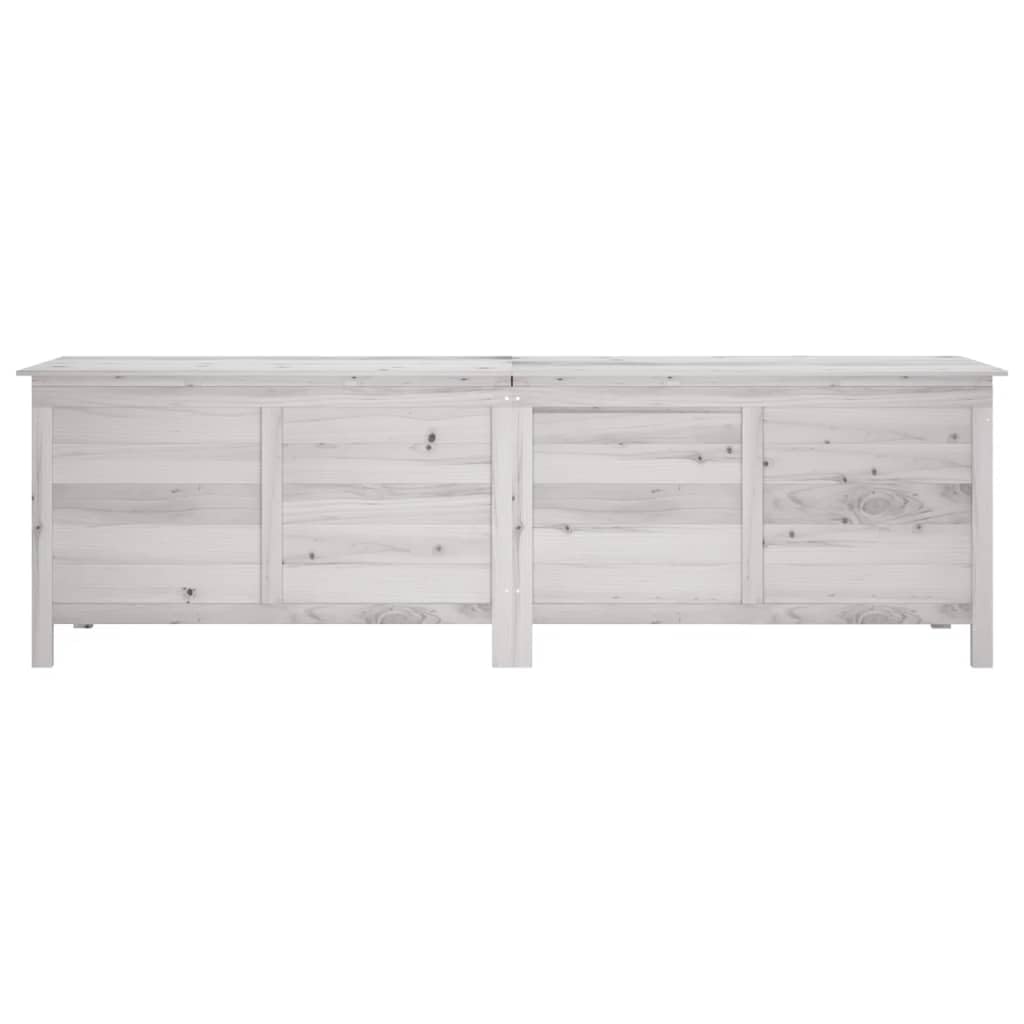 Maison Exclusive - Boîte De Rangement Blanc 110x50x45,5 Cm Bois Massif De Pin | Leroy Merlin