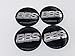 AOWIFT 4pcs BBS 56mm 3D Car Auto Tyre Wheel Center Hub Cap Hub Cap Stickers