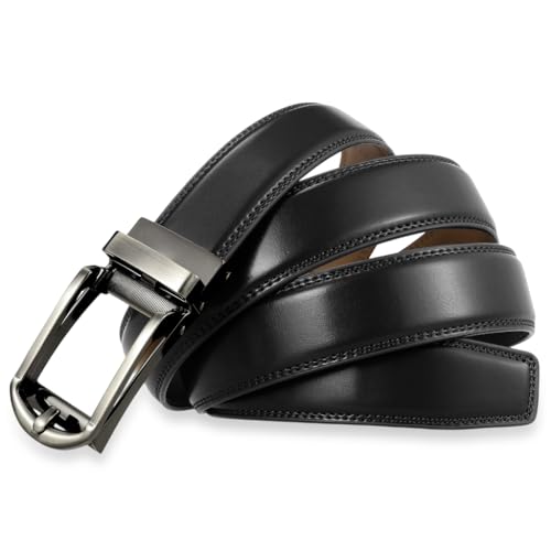 Image of GUSTAVE Belts for Men Western Cowboy PU Leather Men Belt Waist Engraved Waist Belts for Jeans 120cm /47in