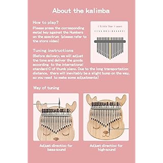 Mini Doigt Kalimba Pouce Piano 17 Touches Kalimba Dessin Animé Pouce Piano Instrument De Musique Doigt Piano (Color : 02… - Les Beatles, Paul McCartney, John Lennon, RIngo Starr, George Harrison Mini Doigt Kalimba Pouce Piano 17 Touches Kalimba Dessin Animé Pouce Piano Instrument De Musique Doigt Piano (Color : 02… – Image 3