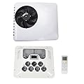 12V RV Air Conditioner, 15000 BTU Rooftop DC A/C Unit with Cooling & Heating, 3-Speed Fan, Digital Control Panel, Quiet & Energy-Saving Air Conditioner for Camper Van, Trailer, Motorhome, Bus, Truck