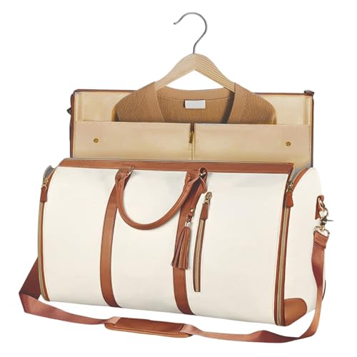 Hixingo Porta Abiti da Viaggio, 2 in 1 Porta Abito da Viaggio Uomo Borsa Porta Abiti da Viaggio...