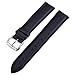 Produktbild Leather Watch Band 10 12mm 13 14mm 15 16mm 17 18mm 19mm 20mm 21 22mm 24mm Cowhide Leather Watch Strap Replacement Belt-Black_14mm