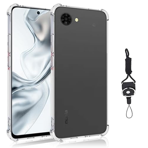 Nutmeg ZTE nubia S2R / S2e �p �P�[�X �N���A �ϏՌ� ����TPU �y�� nubiaS2e �J�o�[ �X�}�z�P�[�X �X�}�z�J�o�[ �X�g���b�v�z�[���t ���������x �g�тɕ֗� �w��h�~ ���ϖh�~ �����h�~ �ϏՌ� �����h�~ nubi